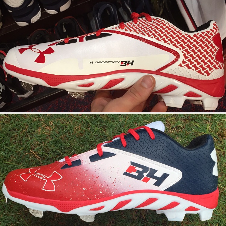 under armour stars and stripes baseball cleats