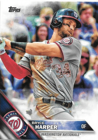 bryce harper topp 2016 variation