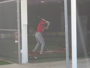 gerry trea turner batting cage