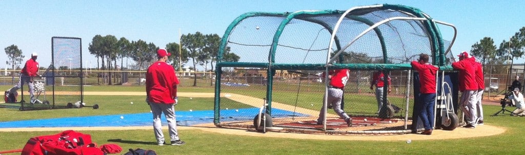 laura 25 Ramos hitting
