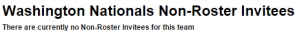 non roster invitees