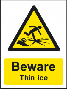 thin ice