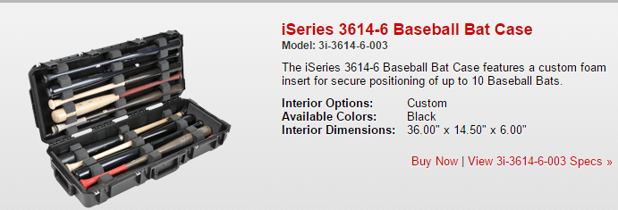 bat case SKB Capture