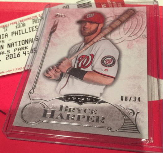 bryce harper new era Topps card