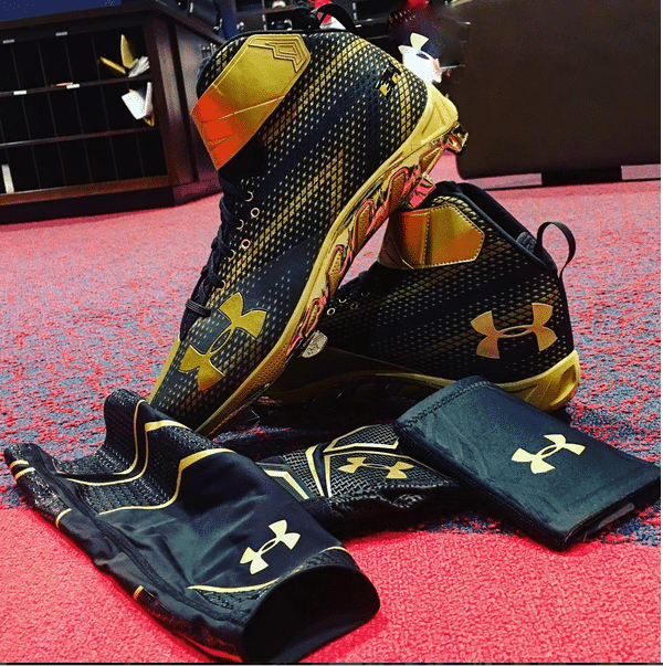 bryce harper Under Armour cleats 5 11 16