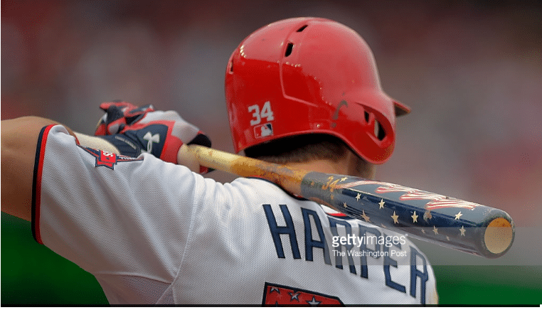 bryce harper july 4 2015 bat