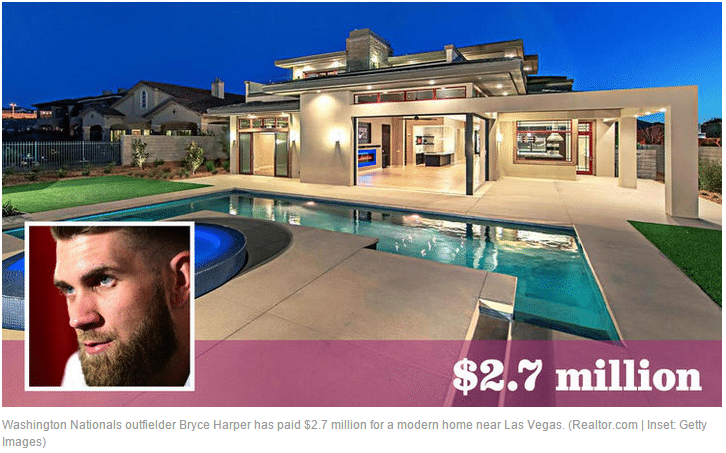 bryce harper home