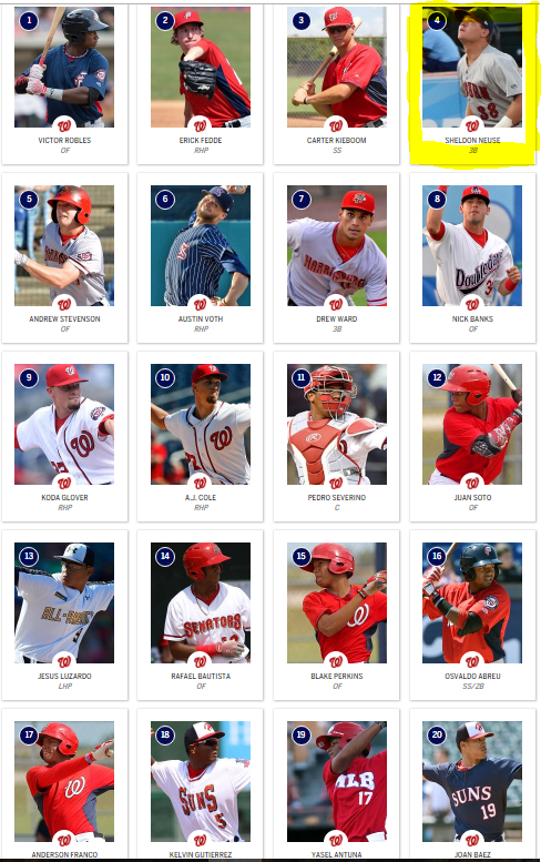 Nats 2016 Top Prospects 12 9 16