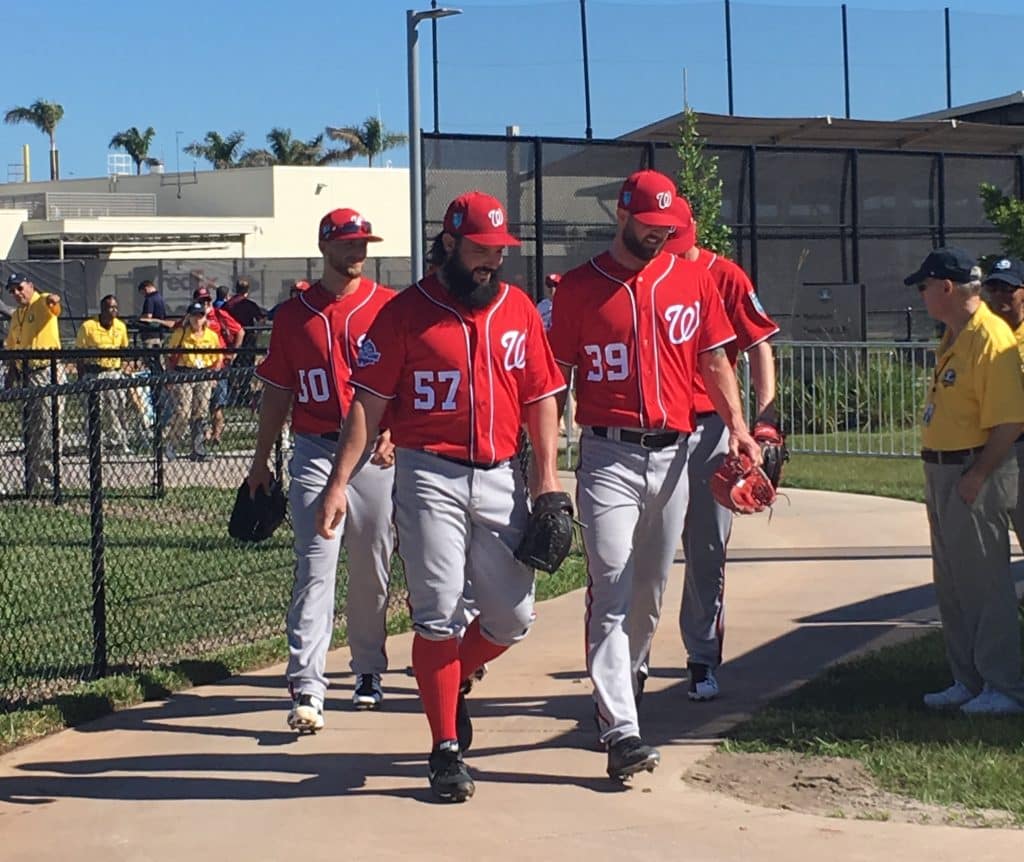 Harper and Harper spring training