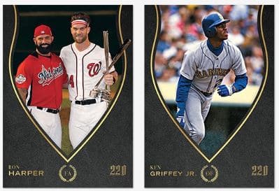 Topps Baseball Cards 220 set designed Bryce Harper