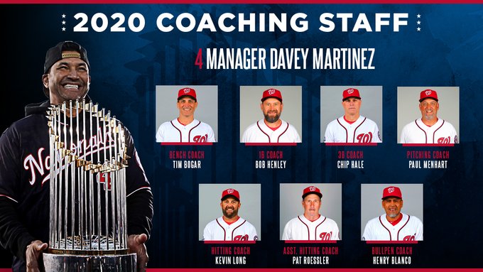 The #Nats have shuffled the deck with their coaches!