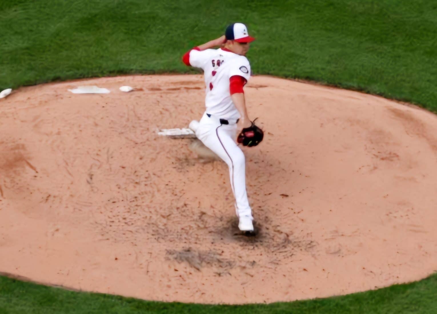 MacKenzie Gore pitches on his Bobblehead Day