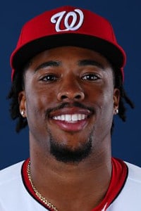 Washington Nationals outfielder Christian Franklin