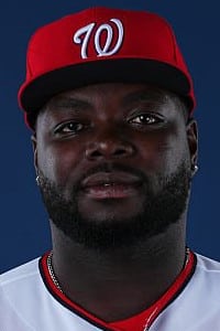 Washington Nationals pitcher Eddy Yean