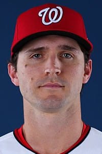 Washington Nationals pitcher Griff McGarry