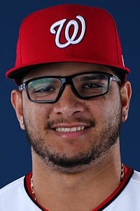 Washington Nationals pitcher Luis Perales
