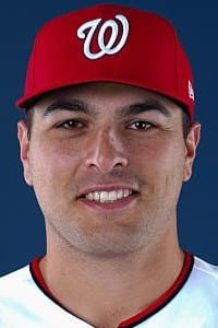 Washington Nationals first baseman Matt Mervis