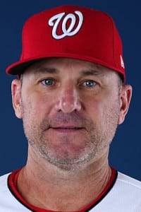 Washington Nationals bench coach Michael Johns