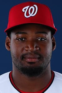Washington Nationals infielder Orelvis Martínez