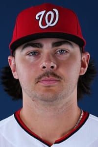 Washington Nationals pitcher Riley Cornelio