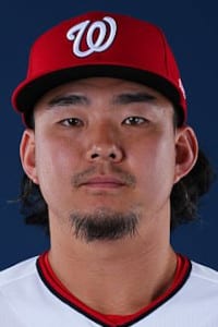 Washington Nationals pitcher Shinnosuke Ogasawara