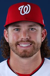 Washington Nationals pitcher Tyler Baum