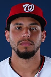Washington Nationals infielder Yohandy Morales